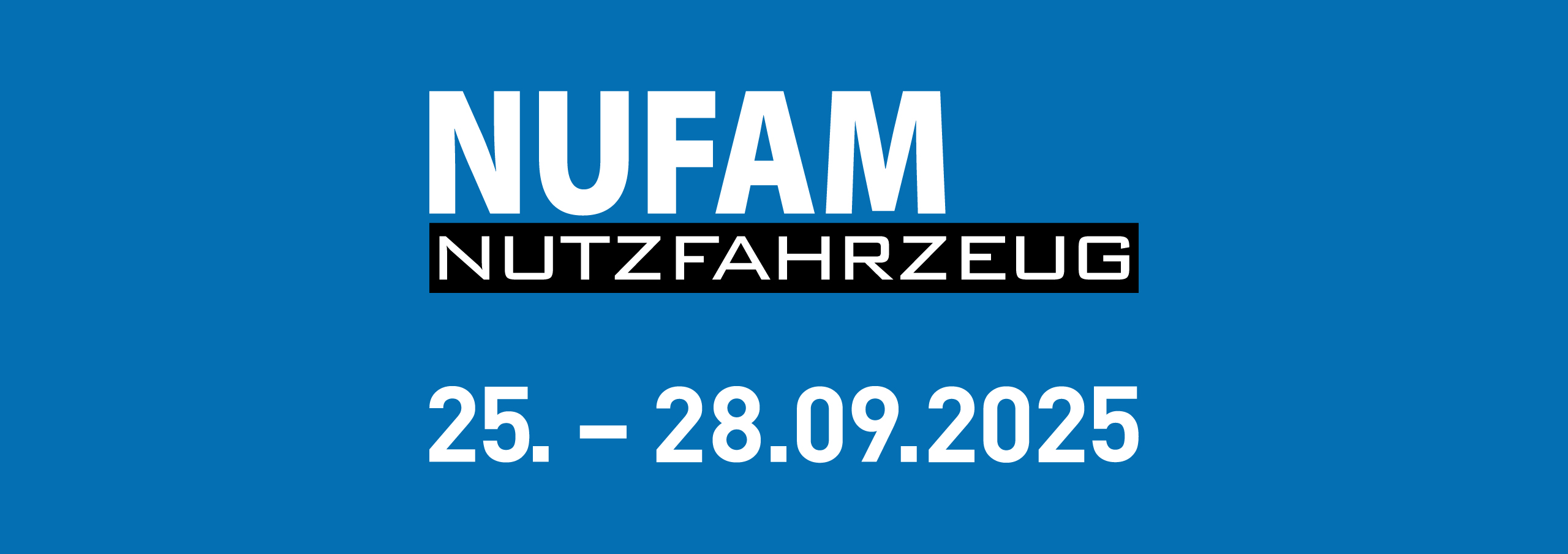 Wir sehen uns auf der NUFAM 2025!